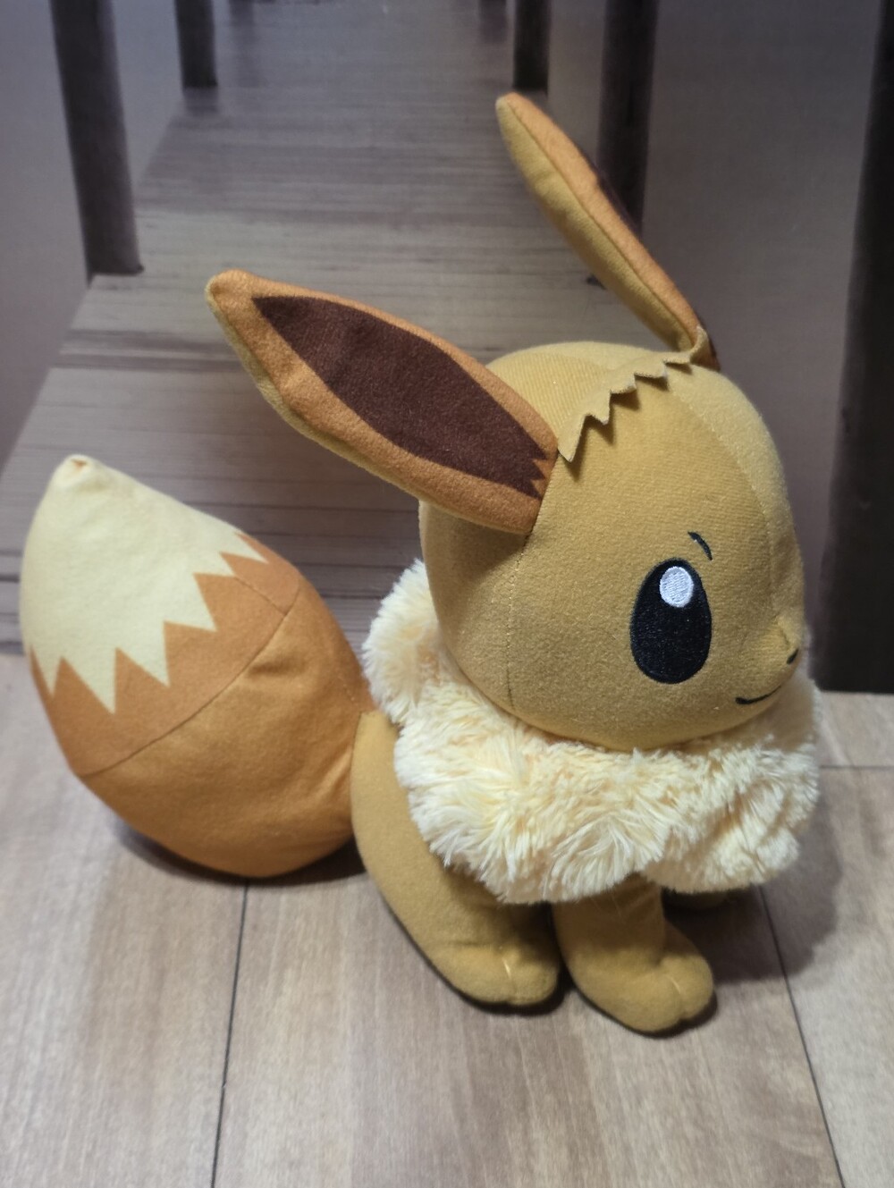 Eevee Plush Toy - Soft Brown & Cream Pokémon-Style Stuffed Animal 2019 Nintendo